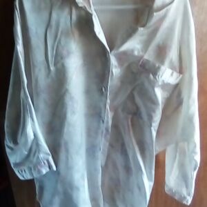 Silk silver shirt PJ